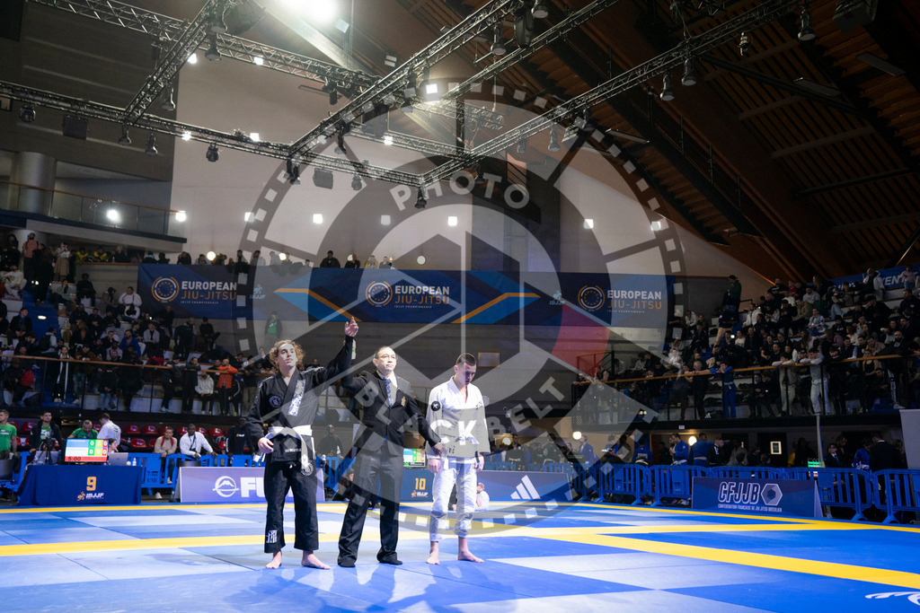 20240119PBB1097 | Fighters compete during the IBJJF European Championship in Paris, France, on January 19, 2024.