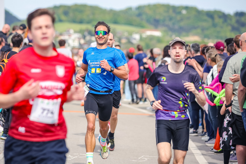 MB-20240428-101-107-0417 | Int. 3 Brückenlauf Linz, Foto: WAPICS/Binder Manuel