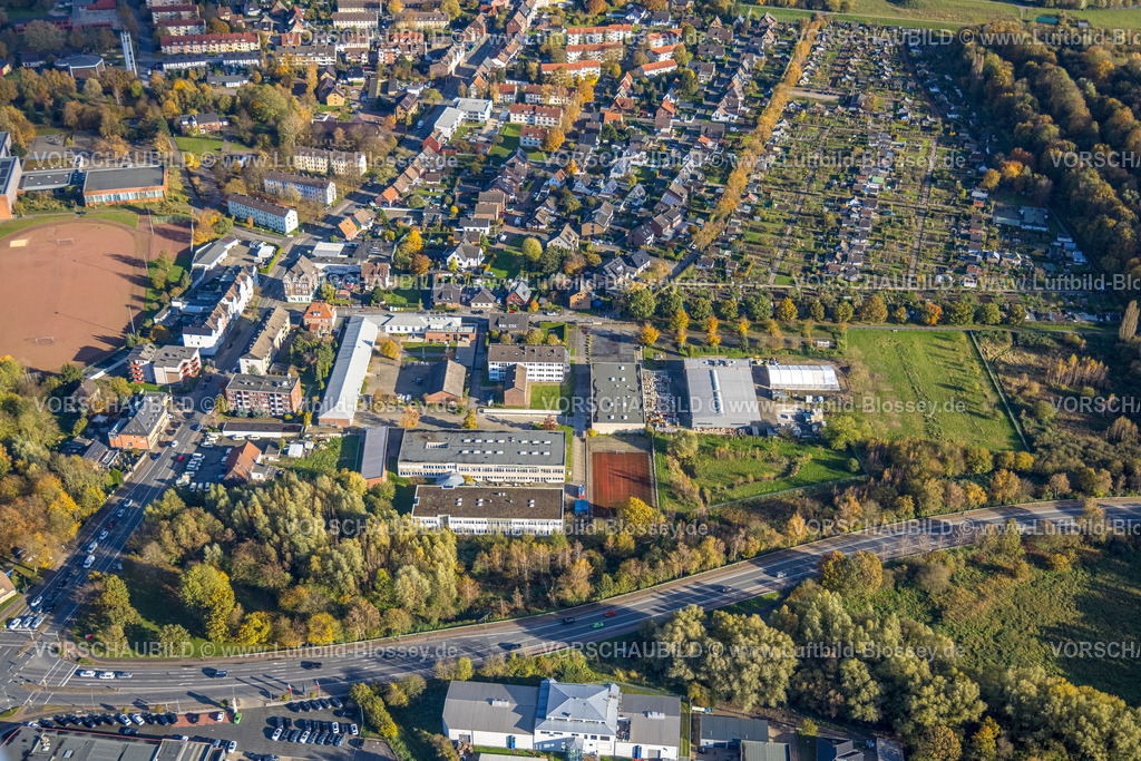 Hamm231101637Ausbildungszentrum_Print9999Pixel300dpi | Luftbild des Berufsförderungswerk der Bauindustrie NRW gGmbH,  Bockum-Hövel, Hamm, Ruhrgebiet, Nordrhein-Westfalen, Deutschland