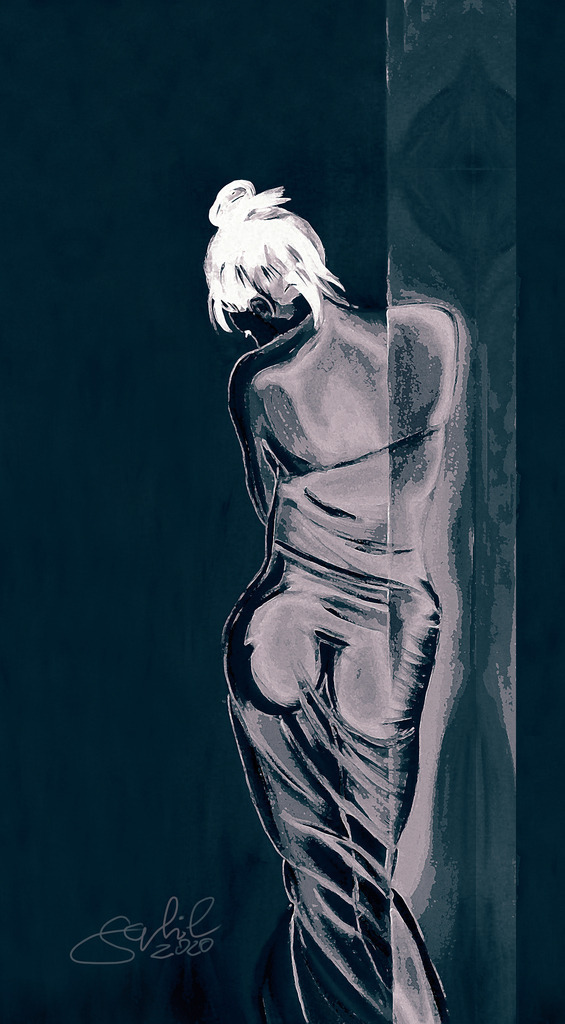 DD_Bur_201003_differenzierterakt_80x145 | Shop zum Kauf von Kunstdrucken: Akt, Portrait, Stillleben und Landschaften. Phantastische Arbeiten. Composing, Vektorgrafik, Malerei. Digital und klassisch. Virtualized Bodypainting - Realisiert mit Pictrs.com