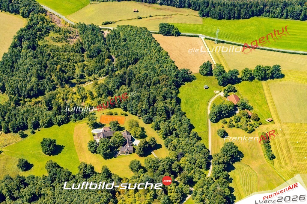 Podling Bad Heilbrunn Bild- Das Luftbild wurde 2025 vom UL-Flugzeug heraus erstellt ( keine Drohnen Bilder! ) - Hochauflösende Luftaufnahme -Nicht vergleichbar mit Google Maps oder Satelittenbilder- Die Geschenkidee !Mit Lizenz und Bildrechte bestellbar