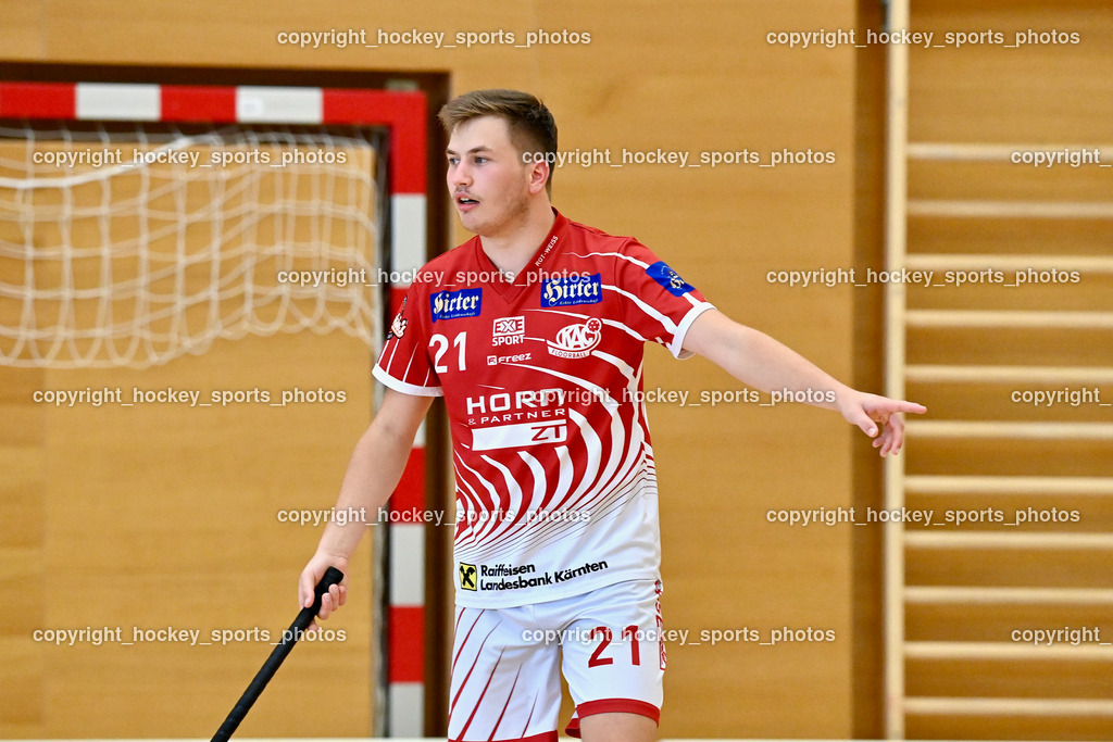 KAC Floorball vs. Wiener Floorballverein 10.9.2022 | #21 Tobias Grabner