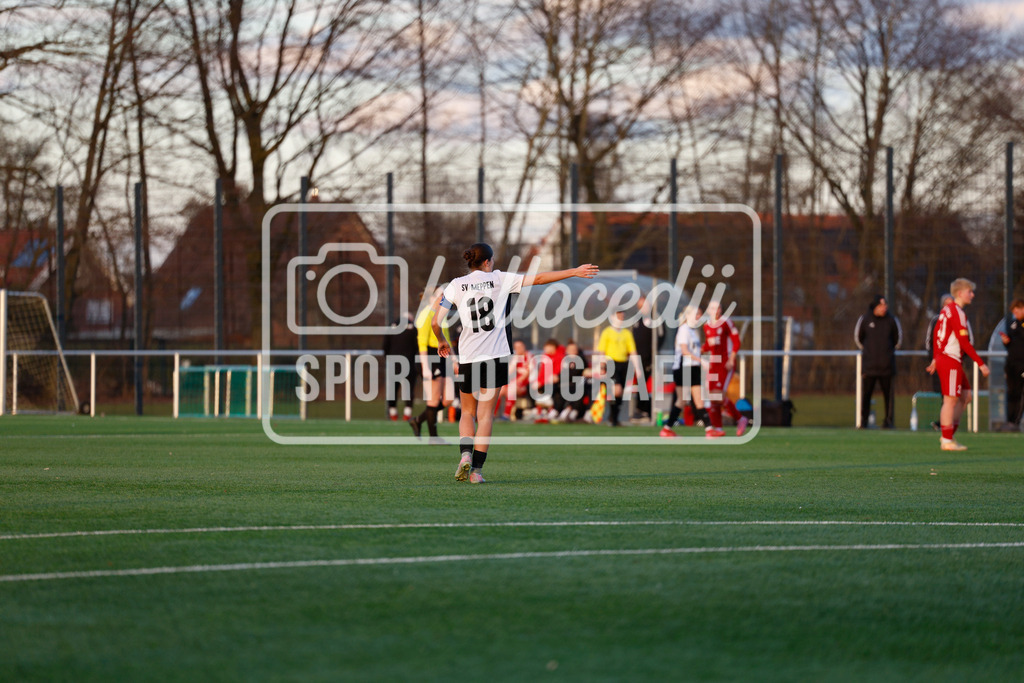 Fußball I Frauen I Saison 2025-2026 I AOK NFV Pokal I SV Meppen 1912 e.v. U20 2 - SpVg Aurich I 01.03.2026-98 | Emma Kobytzki (18, SV Meppen 1912 e.v.) - Realisiert mit Pictrs.com