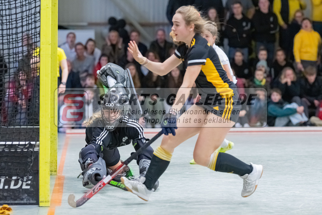 HK_20230226_105293 | Deutsche Meisterschaft WU16 Finale / Ehrungen Harvestehuder THC - 1. Hanauer THC am 26.2.2023 DSC 99, Düsseldorf ,