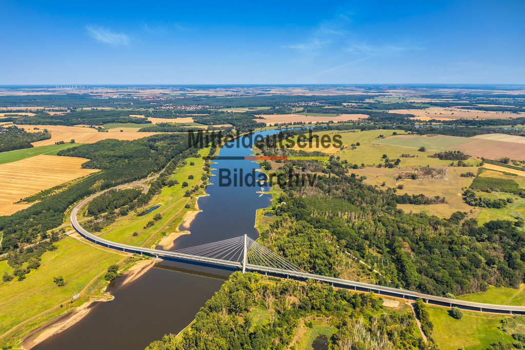 Elbe bei Schönebeck neue Brücke-9198 | Elbe bei Schönebeck, neue Brücke - Realisiert mit Pictrs.com