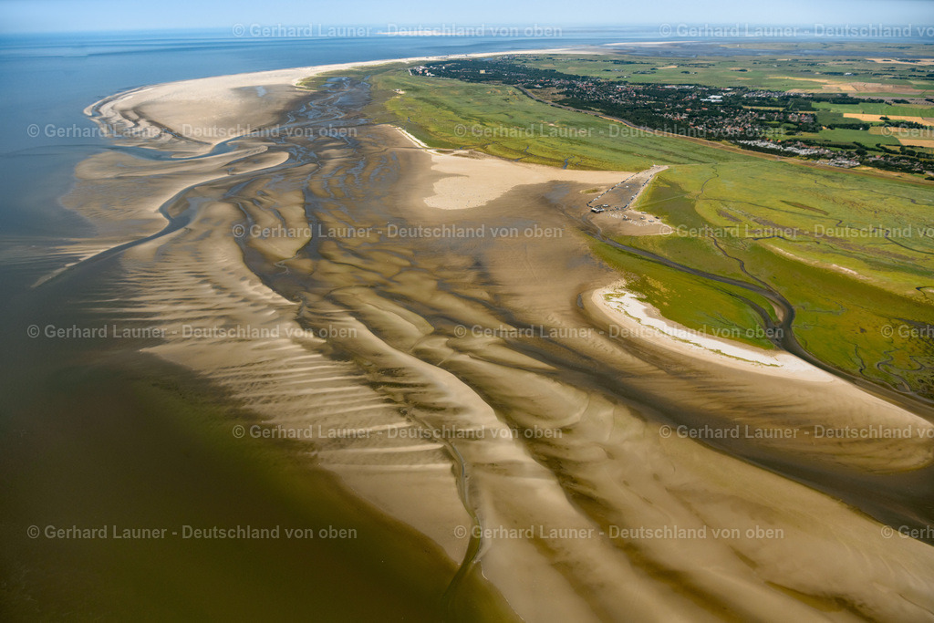 4037380 | Wattlandschaft und Nordseeküste südl. von St.Peter-Ording