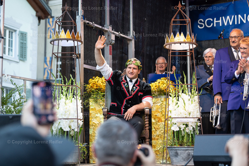 Schwingen -  ESAF Empfang Schwingerkönig 2025 | Maienfeld, 3.9.25, Schwingen - ESAF Empfang Schwingerkönig.