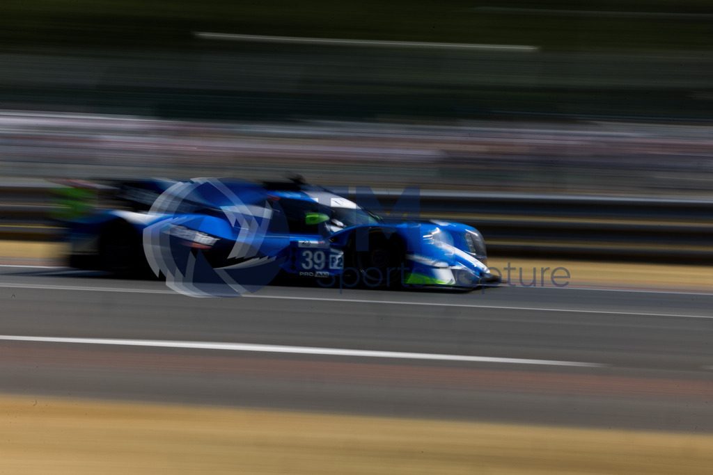 Trainproduction-20230608-1001 | LE MANS,FRANCE,08.Jun.23 - MOTORSPORTS - WEC, FIA World Endurance Championships, 24 Hours of Le Mans, Circuit de la Sarthe, free practice 3. Image shows Francois Heriau (FRA), Giedo van der Garde (NED) and Patrick Pilet (FRA/ Graff Racing). Photo: Trainproduction / Matthias Trinkl