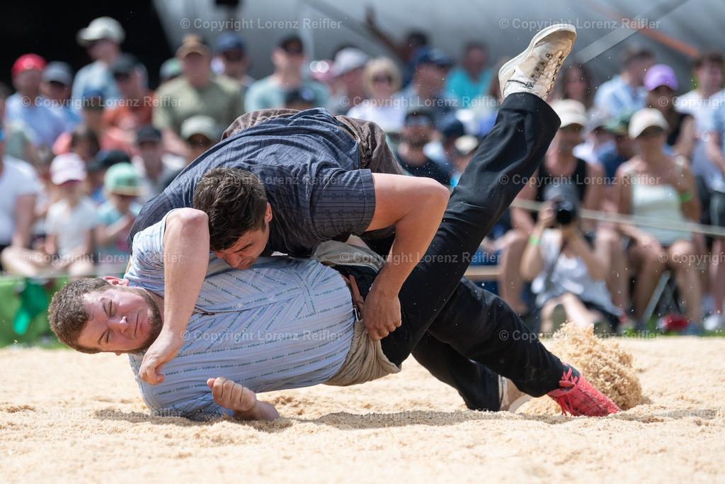 Schwingen -  St.Galler Kantonal 2024 | Grabs, 26.5.24, Schwingen - St.Galler Kantonal.