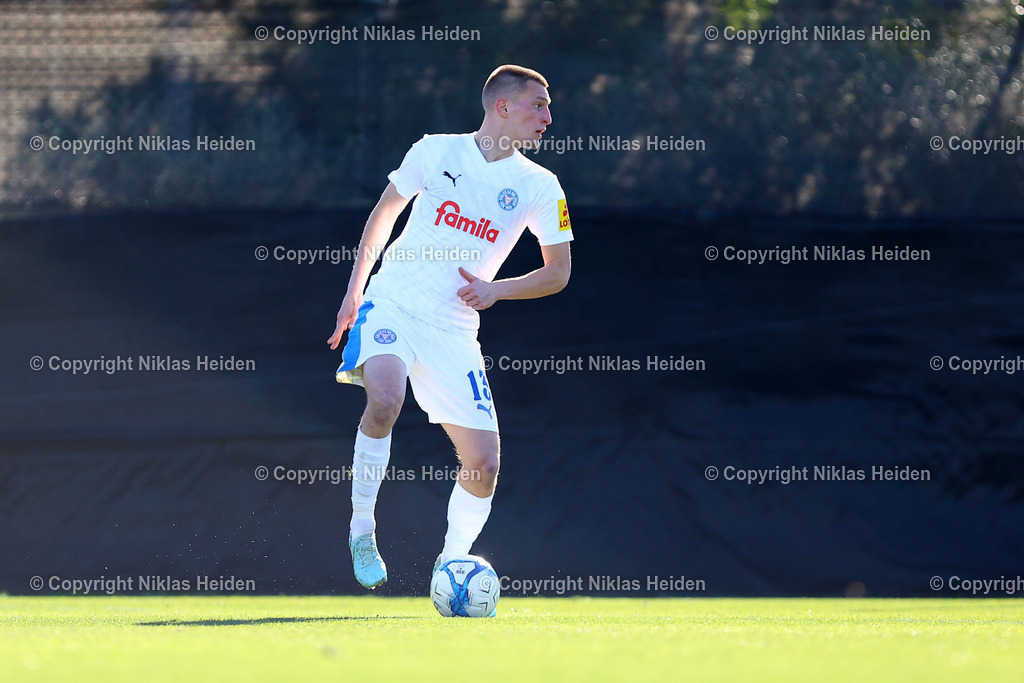 NH_HolsteinKiel_FerencvarosBudapest_Testspiel_10012025 | #13 Ivan Nekic (Holstein Kiel)Fußball I Herren I Testspiel I Saison 2025-2026  I Holstein Kiel - Ferencvaros Budapest I 10.01.2026 I La Manga Club (Spanien)