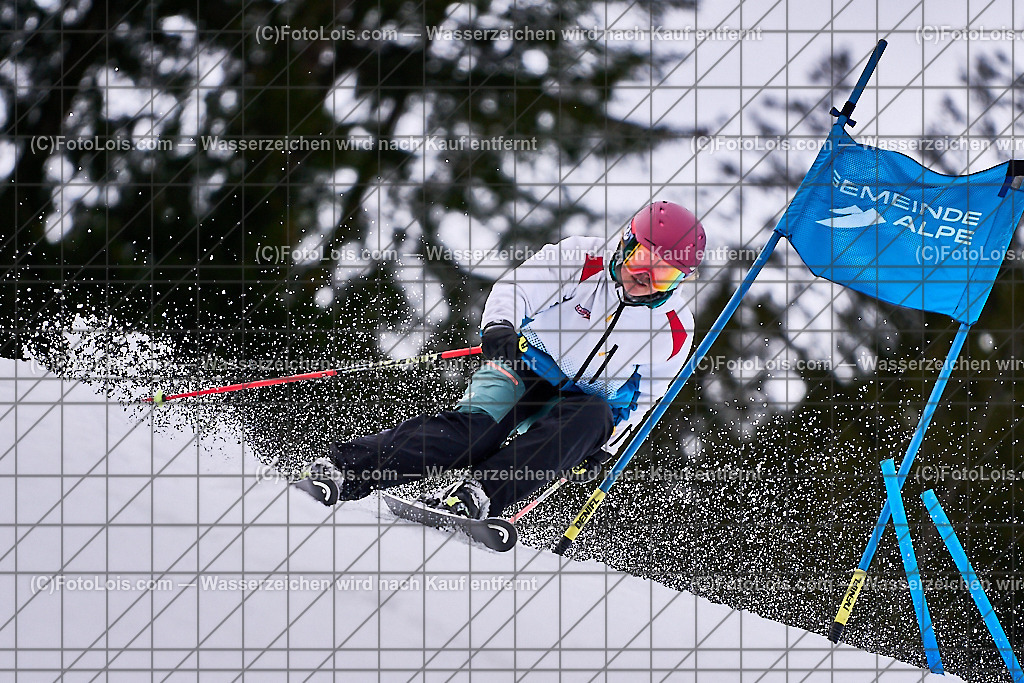 ALP5734_Schischule Haginger_Semesterkurs_Skilehrerin LINA | (C)FotoLois.com, Alois Spandl. Schischule Haginger, Semesterkurs-Abschlusstag mit Rennlaufbewerb, Fr 9. Februar 2024.