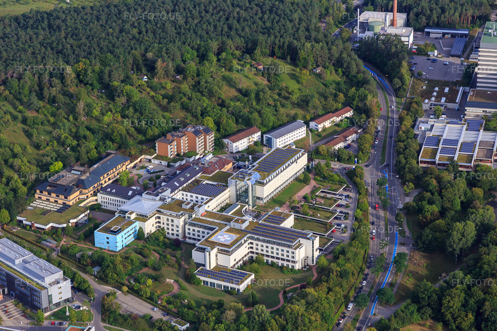 Luftbild: BG Unfallklinik Tübingen in Tübingen im Bundesland Baden-Württemberg in Deutschland. Foto: IMG_008517.jpg vom 27.08.2020 durch Werner Riehm/FLY-FOTO.deYouTube