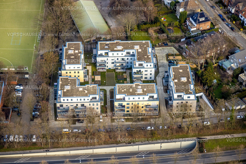 Gelsenkirchen230211293 | Luftbild, Neubaugebiet Wohnhäuser Breddestraße, Buer, Gelsenkirchen, Ruhrgebiet, Nordrhein-Westfalen, Deutschland