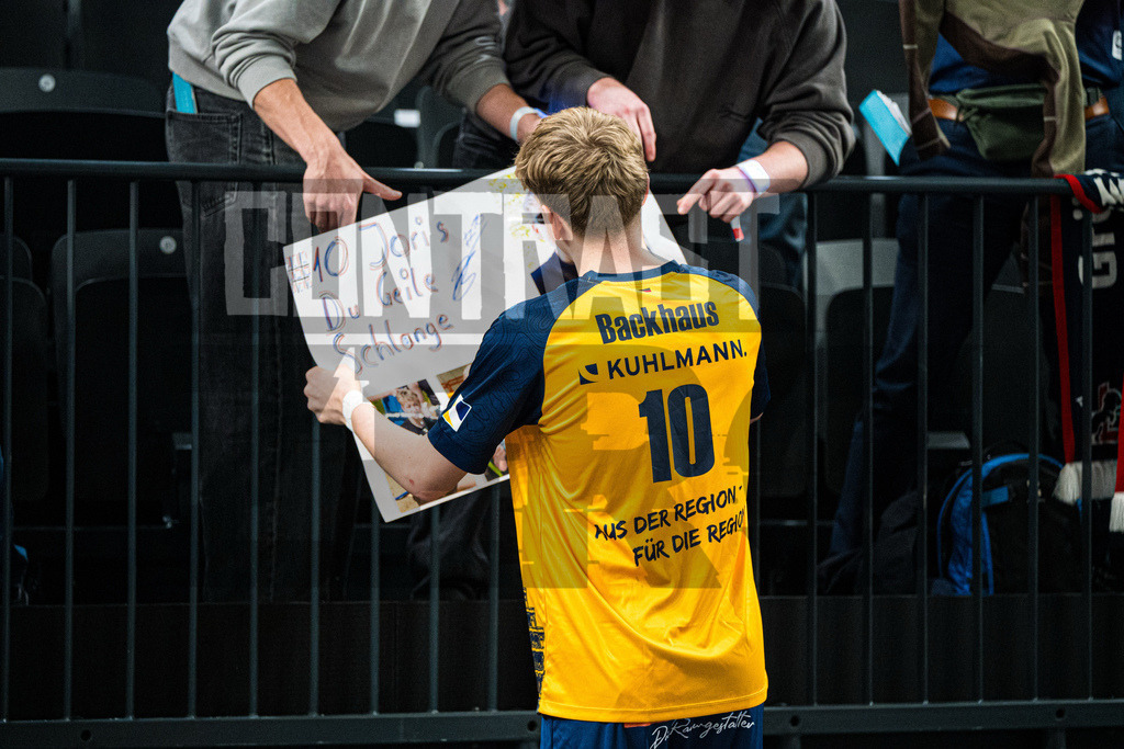 Volleyball I Herren I Saison 2025/2026 I Bundesliga I 8. Spieltag I SVG Lüneburg - FT 1844 Freiburg | CONTRAST ZERØ MEDIA - Realisiert mit Pictrs.com