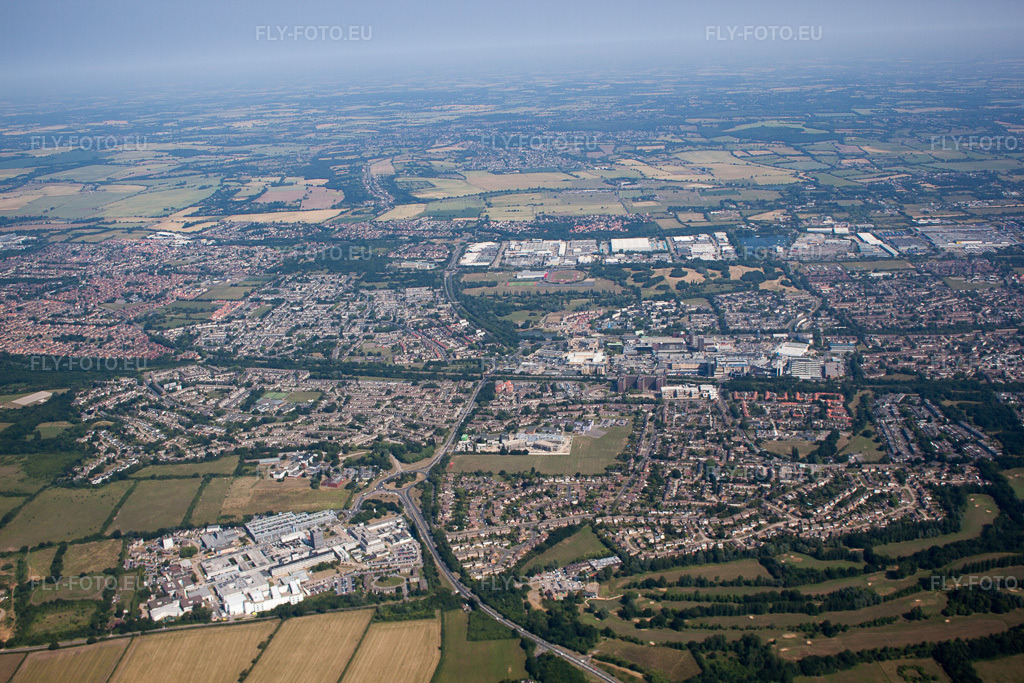 Vue aérienne: Vue de la ville à Fobbing dans le département Angleterre, Grande Bretagne. Photo: IMG_58658.jpg prise le 18/07/2013 par Werner Riehm/FLY-FOTO.euRésolution de l'original: 4752 x 3168 px