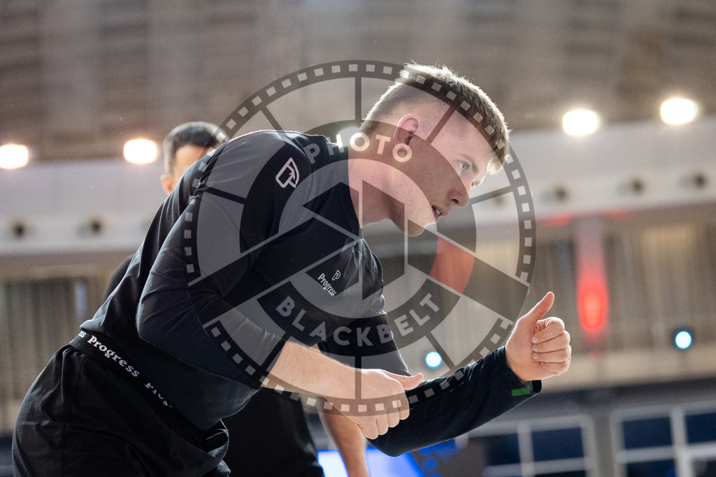20260214PBB2192 | Fighters compete during the ADCC European Trials  competition day 1 in Belgrade, Serbia, on February 14, 2026.