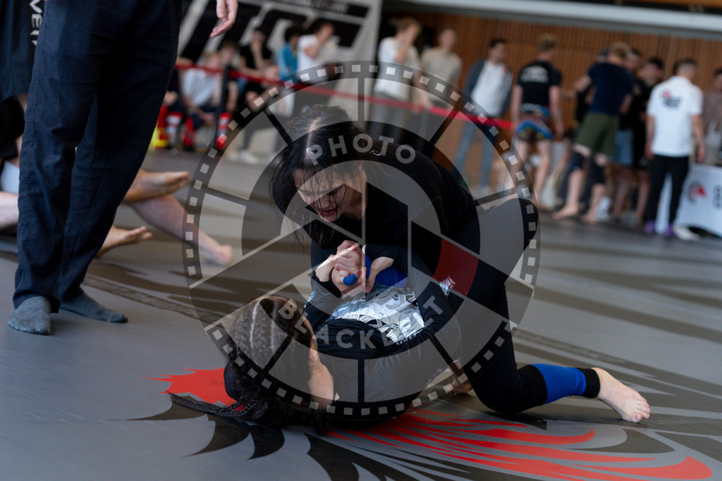 20240608PBB02515 | Fighters compete during the ILLCS VII summer edition luta livre competition in Hannover, Germany, on June 8, 2024.