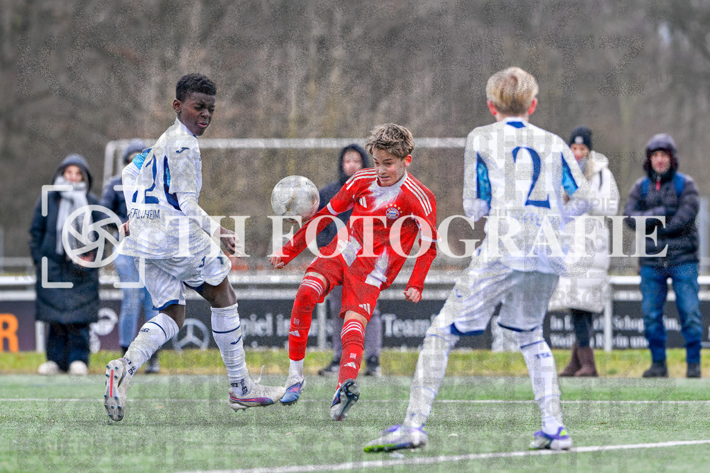 GER, Begegnung, Fussball, PS-Immo-Cup 2026,U13 Feldturnier, 18.01.2026 | TSG Hoffenheim, FC Bayern