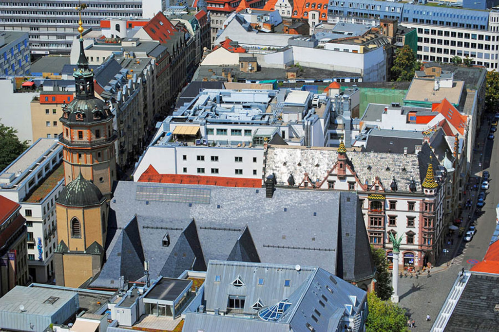 Nikolaisäule und Nikolaikirche - Blick von oben (2011) | Entdecke über 20 Kategorien Leipzig-Motive: Foto-Downloads, hochwertige Poster, Leinwand- & Fine-Art-Prints. Jetzt Lieblingsfoto im Bildlexikon Leipzig Shop bestellen!