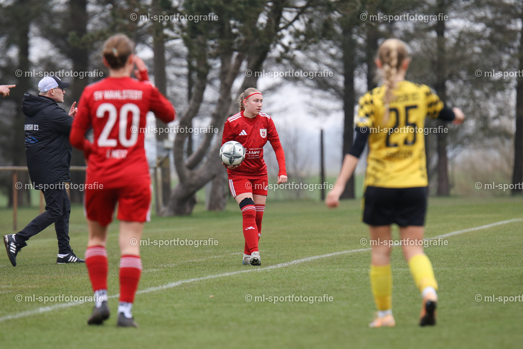 Fußball I Frauen I Saison 2025/2026 I Oberliga Schleswig-Holstein I 14. Spieltag I SV Frisia 03 Risum-Lindholm - SV Wahlstedt | ml-sportfotografie - Realisiert mit Pictrs.com