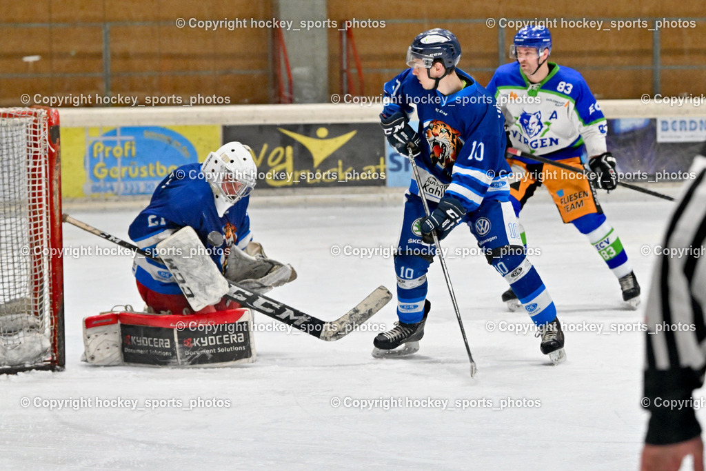 EC Tigers Paternion vs. EC Virgen 12.2.2023 | #21 Lesacher Jürgen, #10 Ortner Philipp