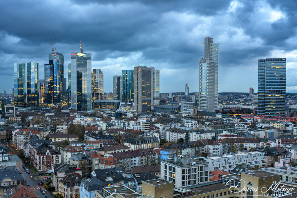 Die Skyline von Frankfurt | Die Skyline von Frankfurt