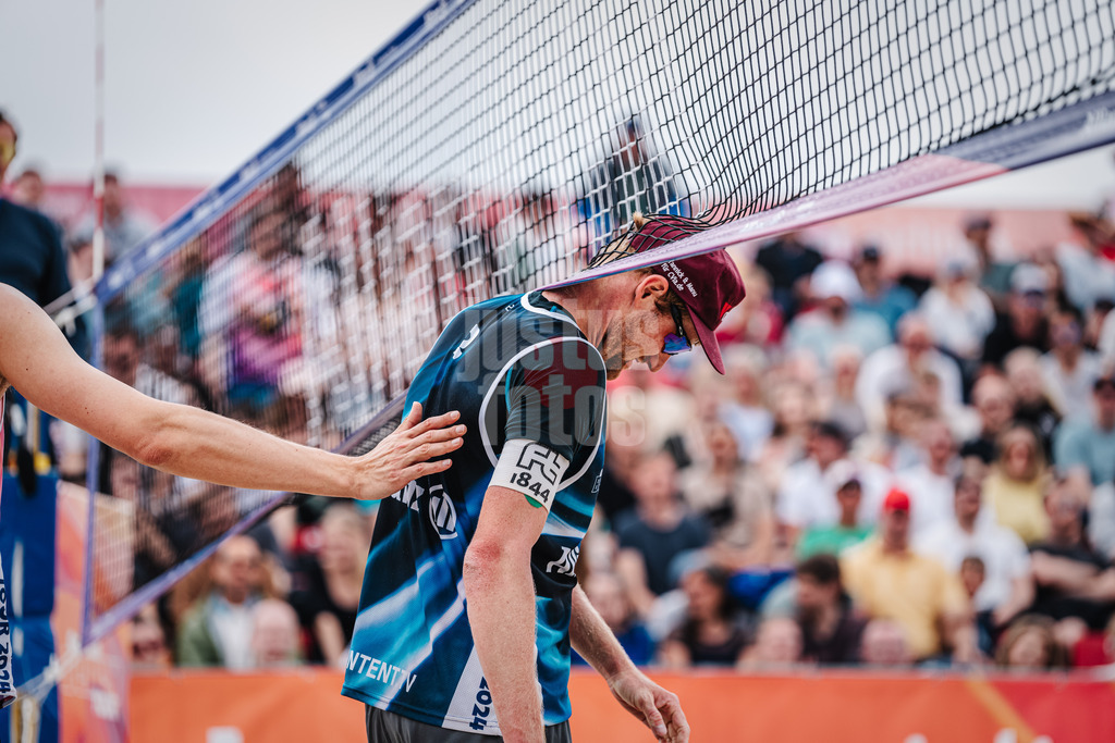Beachvolleyball | Männer | German Beach Tour 2024 | Tourstop Düsseldorf | 19.05.2024 | Yannick Harms