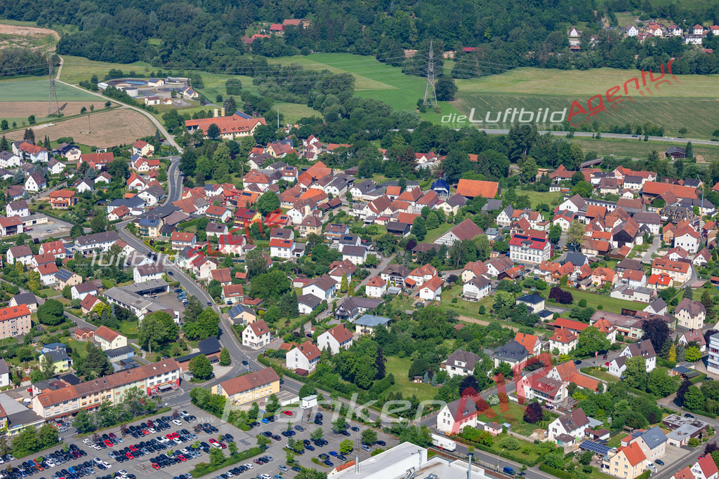 aktuelles Luftbild von  Redwitz-rodach - Luftaufnahme wurde 2018 von https://frankenair.de mittels Flugzeug (keine Drohne) erstellt.