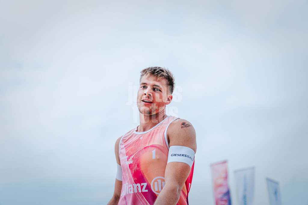 Beachvolleyball | Männer | German Beach Tour 2024 | Tourstop Bremen | 08.06.2024 | Luis Kubo