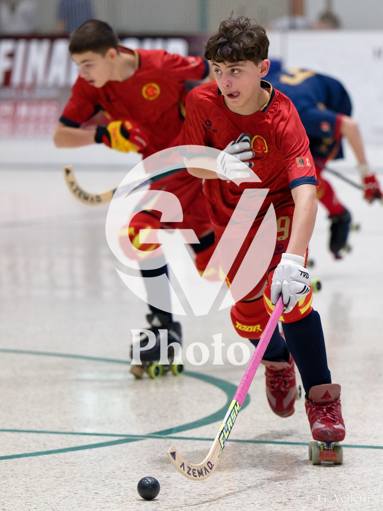 U17  - Geneve RHC B v Geneve RHC A  |  during the U17  match between Geneve RHC B and Geneve RHC A  at Centre sportif de la queue d'arve in Geneve, Switzerland