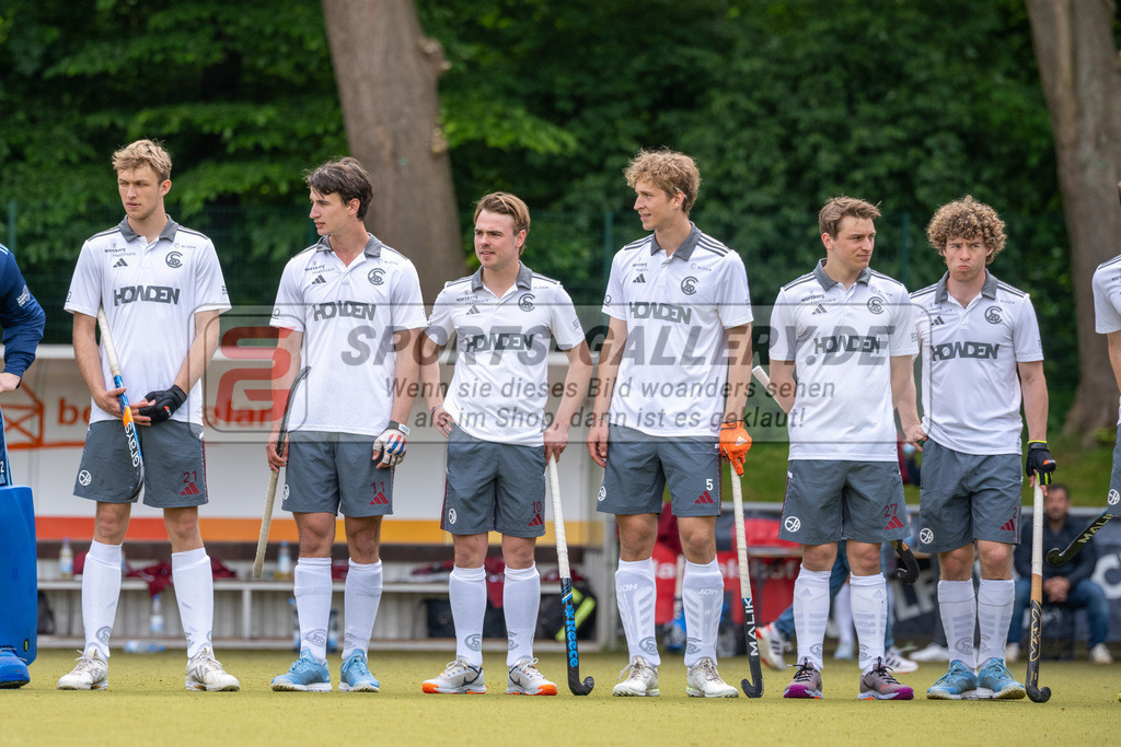 SFE_20250504_0024 | Köln, Deutschland, 04.05.2025:  Hockey 1. Bundesliga Herren Rot-Weiss Köln - Münchener SC im KTHC Stadion Rot-Weiss Köln Tennis and Hockey Club am 04.05.2025 in Köln, Deutschland. (Foto von Stephan Fehrmann)Köln, Germany, 04.05.2025: Hockey 1. Bundesliga Herren Rot-Weiss Köln - Münchener SC in KTHC Stadion Rot-Weiss Köln Tennis and Hockey Club at 04.05.2025 in Köln, Deutschland. (Foto from Stephan Fehrmann)