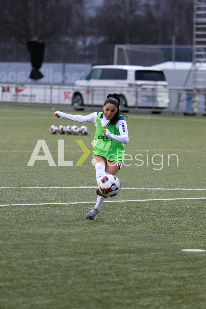 Fußball I Frauen I Saison 2025-2026 I AXA Women's Super League | Women I 14. Spieltag I Grasshoppers Club Zürich - FC Luzern I 14.02.2026 | 7 Qëndresa Krasniqi (AL) (GC Zürich) – Mittelfeld - Realisiert mit Pictrs.com