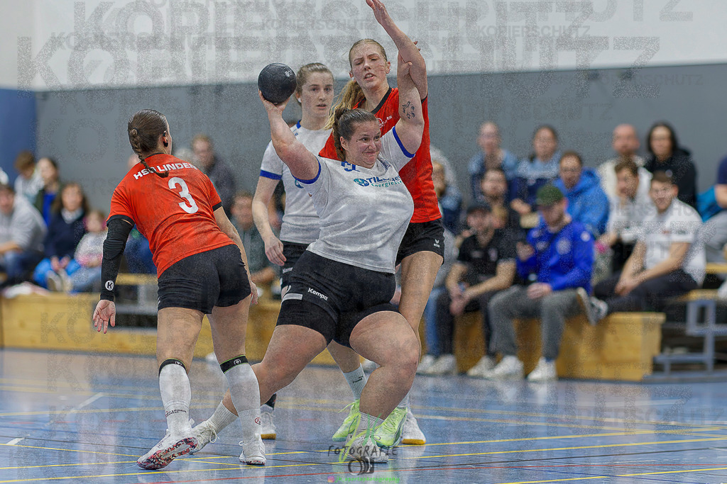 Frauen 2. Bezirksklasse; SG Rechtenbach - HSG Linden II | Frauen 2. Bezirksklasse; SG Rechtenbach - HSG Linden II am 16.11.2025 in Rechtenbach (Sporthalle Rechtenbach)Photo © 2025 - Jörg Heinrich - Realisiert mit Pictrs.com