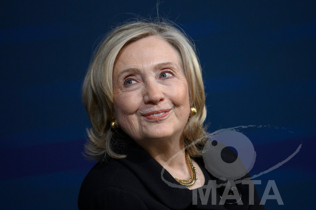 _DWA3634 | Die US-Politikerin Hillary Clinton auf der Veranstaltung Bridging Scholarship and Statecraft im Rahmen der Münchner Sicherheitskonferenz 2026. München, 13.02.2026 Bayern Deutschland  - Realisiert mit Pictrs.com