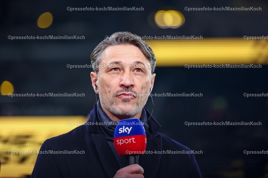 BVB13012601014 | 13.01.2026, Fußball, Borussia Dortmund - SV Werder Bremen,, 1. Fußball Bundesliga, 17. Spieltag, Signal Iduna Park, Saison 2025 2026: Cheftrainer Niko Kovac (BVB #hc)  DFB regulations prohibit any use of photographs as image sequences and or quasi-video.