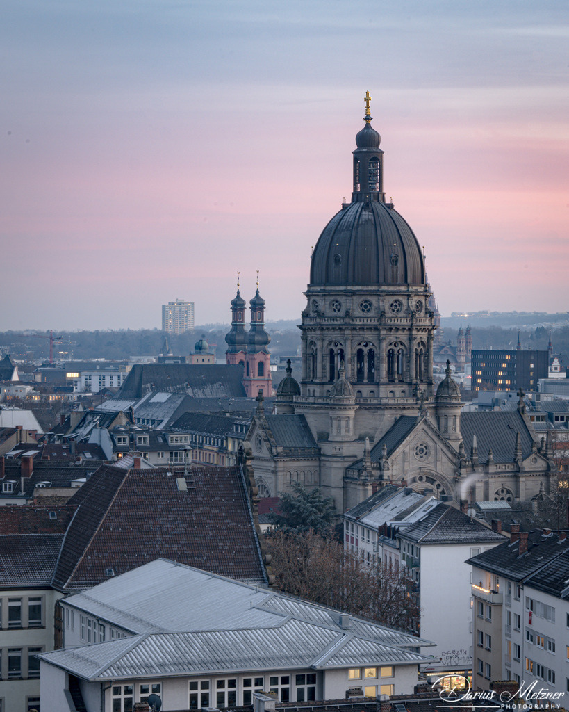 Die Christuskirche in Mainz | Die Evangelische Christuskirche an der Kaiserstrasse in Mainz