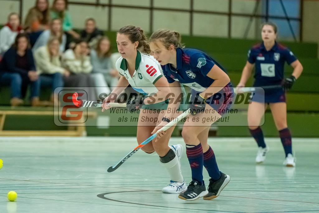 HK_20240106_107837 | 1. Bundesliga Damen Uhlenhorst Mülheim - Düsseldorfer HC  am 6.1.2024 Sporthalle Lehnerstraße, Mülheim a.d. Ruhr ,