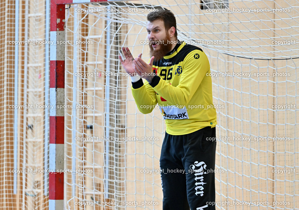 SC Ferlach vs. ALPLA HC Hard 2.3.2024 | #96 KONECNY Micha Martin SC Ferlach, SC Ferlach vs. ALPLA HC Hard 2.3.2024, SC Ferlach vs. ALPLA HC Hard am 02.03.2024 in Ferlach (Ballspielhalle Ferlach), Austria, (Photo by Bernd Stefan)