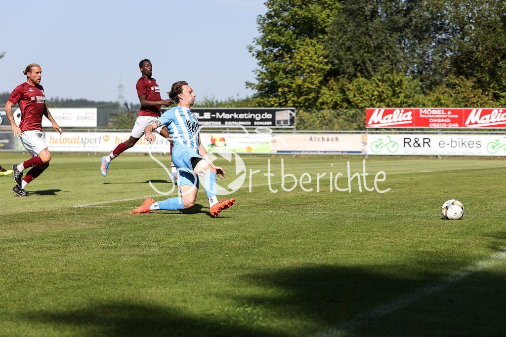 FC Affing - BC Aichach | BCA 13 kommt nicht mehr an den Ball / leere Tor
