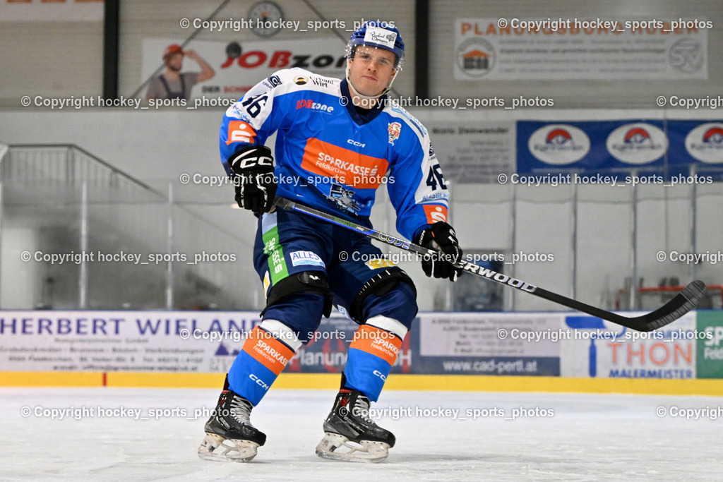 ESC Steindorf Sparkasse Feldkirchen Shooting | #46 Maurer Julian, ESC Steindorf Sparkasse Feldkirchen Shooting, ESC Steindorf Sparkasse Feldkirchen Shooting am 24.10.2025 in Steindorf (Ossiachersee Halle), Austria, (Photo by Bernd Stefan)