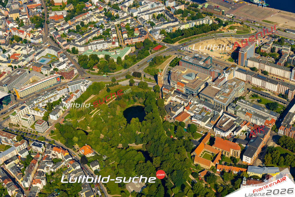 Teufelskuhle Rostock Bild- Das Luftbild wurde 2025 vom UL-Flugzeug heraus erstellt ( keine Drohne bzw. Drohnenaufnahme ) - Hochauflösende Luftaufnahme -Nicht vergleichbar mit Google Maps oder Satelittenbilder- Die Geschenkidee !Mit Lizenz und Bildrechte bestellbar - CC