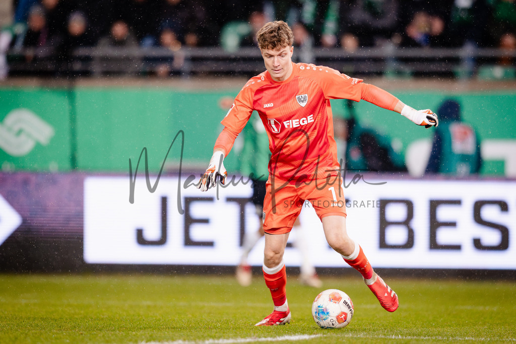 2. Bundesliga, Saison 2025/26, 21. Spieltag: SC Preußen Münster - VfL Bochum | Münster, 06.02.2026: 2. Bundesliga, 21. Spieltag, SC Preußen Münster gegen VfL Bochum im LVM-Preußenstadion in Münster. Foto: sportfotografie.ms | Markus Paletta - Realisiert mit Pictrs.com