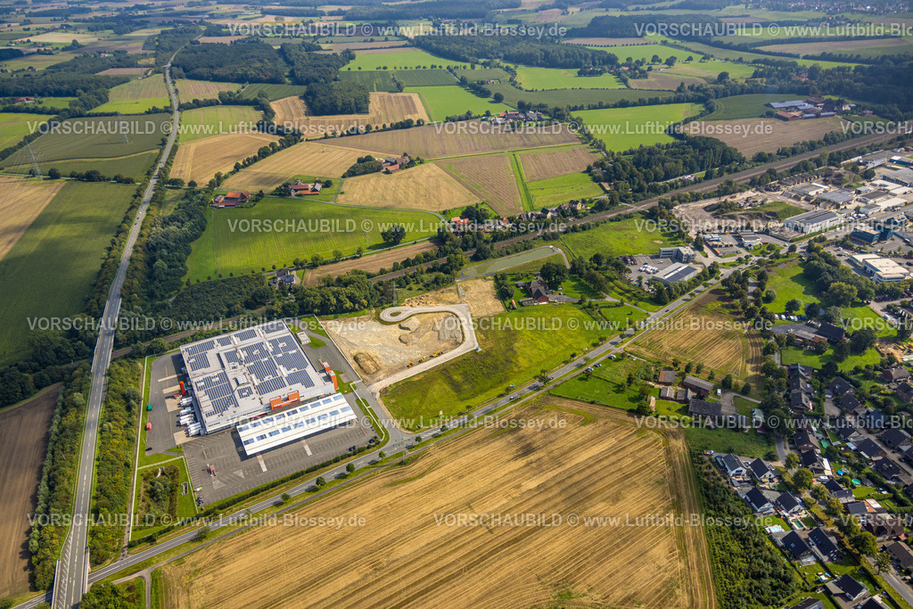 Hamm230900113 | Luftbild, Handelshof Hamm, Großhandel, Baustelle an der Römerstraße, Bockum-Hövel, Hamm, Ruhrgebiet, Nordrhein-Westfalen, Deutschland