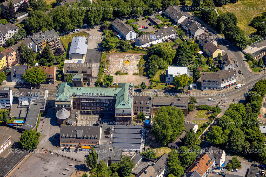 Essen230702859 | Luftbild, Don-Bosco-Gymnasium, St. Johannes Stift der Salesianer Don Boscos, Bochold, Essen, Ruhrgebiet, Nordrhein-Westfalen, Deutschland