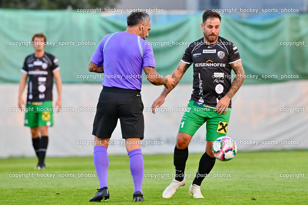 SAK Klagenfurt vs. FC Gleisdorf 09 2.9.2022 | #11 Thomas Wotolen, Basic Asim Referee