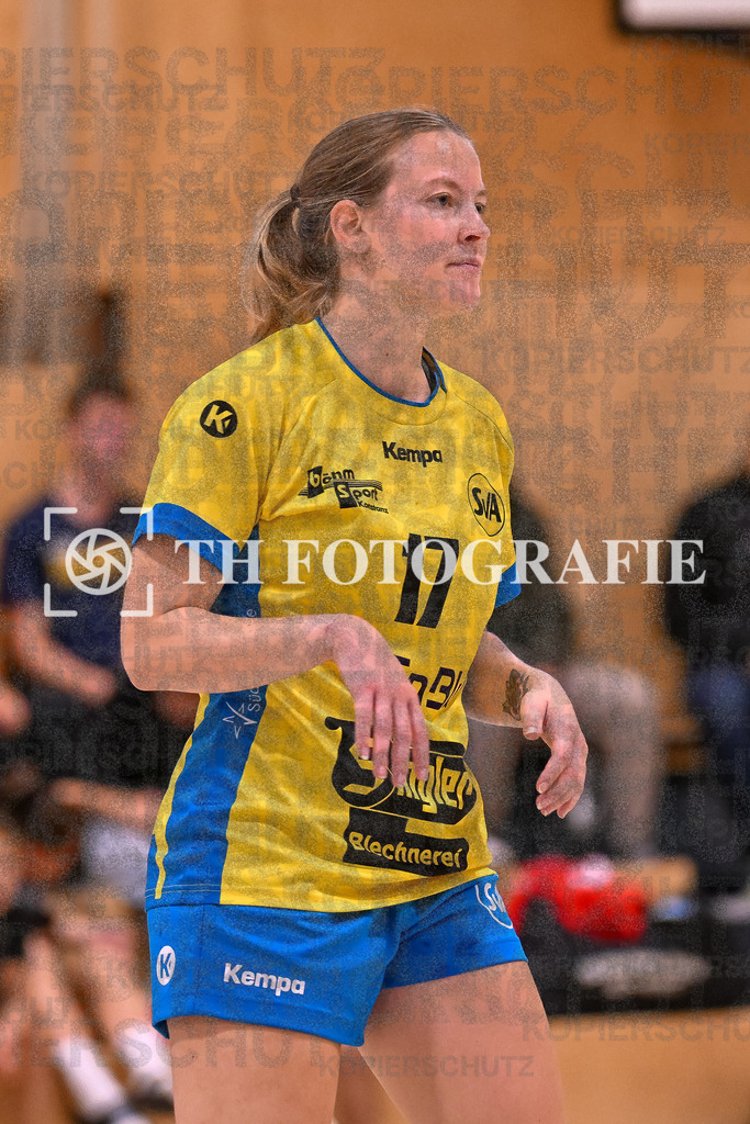 GER, SG Maulburg/Steinen - SV Allensbach 2, Frauen-Handball, Oberliga Suedbaden, 1. Spieltag, Saison 2024/2025, 28.09.2024 | Tanja Speierl (SV Allensbach 2, #17)GER, SG Maulburg/Steinen - SV Allensbach 2, Frauen-Handball, Oberliga Suedbaden, 1. Spieltag, Saison 2024/2025, 28.09.2024Foto: TH Fotografie/Thomas Hess