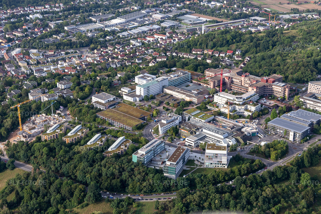 Luftbild: Universitätsklinikum Tübingen in Tübingen im Bundesland Baden-Württemberg in Deutschland. Foto: IMG_008532.jpg vom 27.08.2020 durch Werner Riehm/FLY-FOTO.de