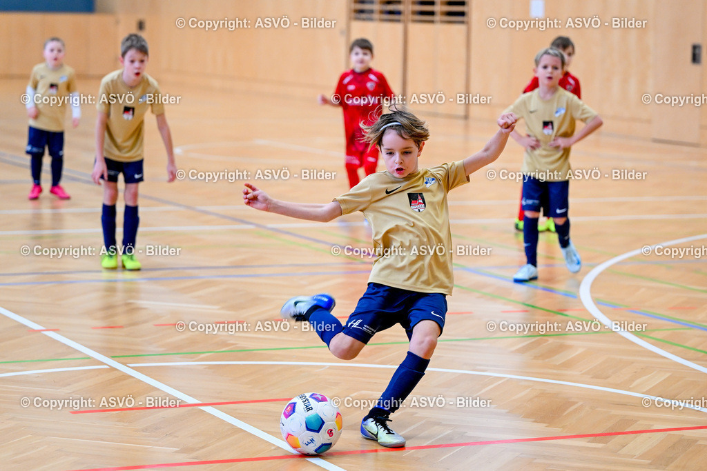 ASVÖ_ Fussballturnier SV Gallneukirchen_ 09.02.2025-79 | 09.02.2025, Gallneukirchen, AUT, ASVÖ, Fussball Nachwuchs Hallenturnier 2025, SV Gallneukirchen im Bild Teilnehmer U 9©Harald Dostal / fodo.media - Realisiert mit Pictrs.com