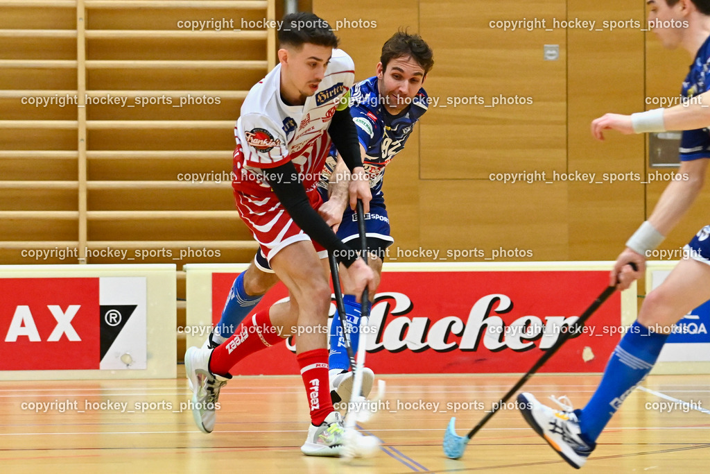 VSV Unihockey vs. KAC Floorball 4.2.2023 | #69 Nikita Münch, #92 Ingolf Gunnar Natmessnig