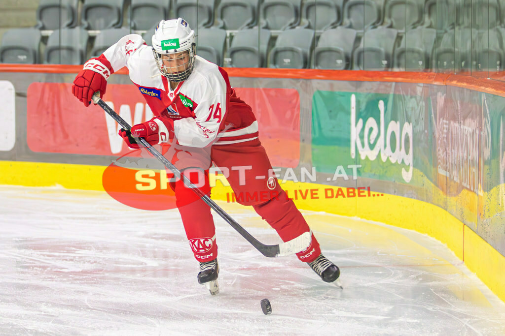 Eishockey DEBL 2023/24 | Eishockey DEBL 2023/24, KAC Frauen - Villach Lady Hawks am 27.09.2023 in Klagenfurt (Heidi Horten Arena), Austria, (Photo by Ernst Krawagner sport-fan.at) - Realisiert mit Pictrs.com